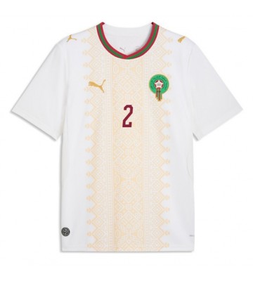 Marokko Achraf Hakimi #2 Udebanetrøje VM 2026 Kortærmet